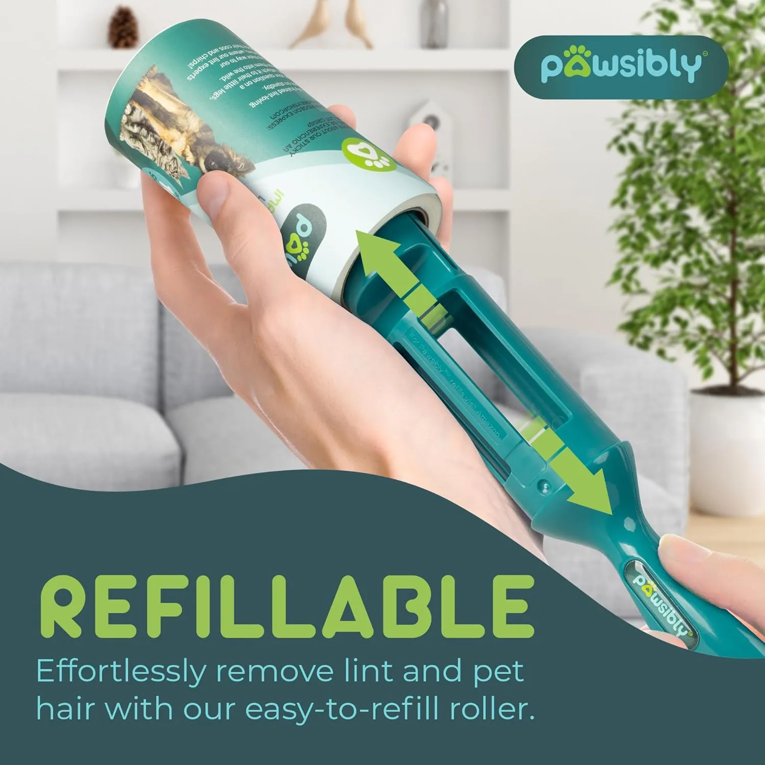 3-Pack Lint Rollers for Pet Hair Extra Sticky  300 Sheets Total, Ideal for Removing Pet Hair, Lint, and Dust from Clothes, Furniture, and More