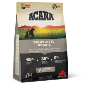 Acana Heritage Grain Free Adult Dry Dog Food Light and Fit with Chicken 2kg