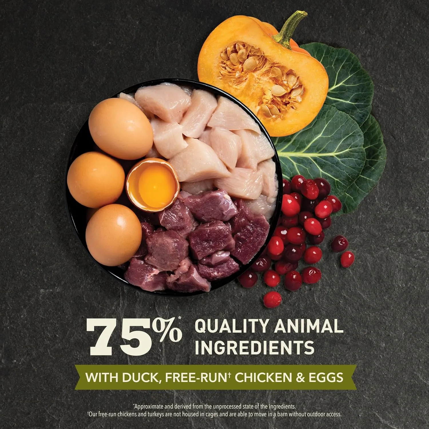 ACANA Highest Protein Grasslands Grain-Free Dry Cat Food, Duck, Free-Run Chicken and Eggs Cat Food Recipe, 10lb
