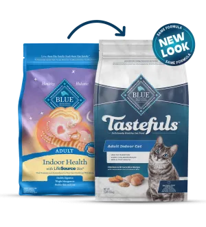 Blue Buffalo Tastefuls Indoor Adult Chicken & Brown Rice Dry Cat Food