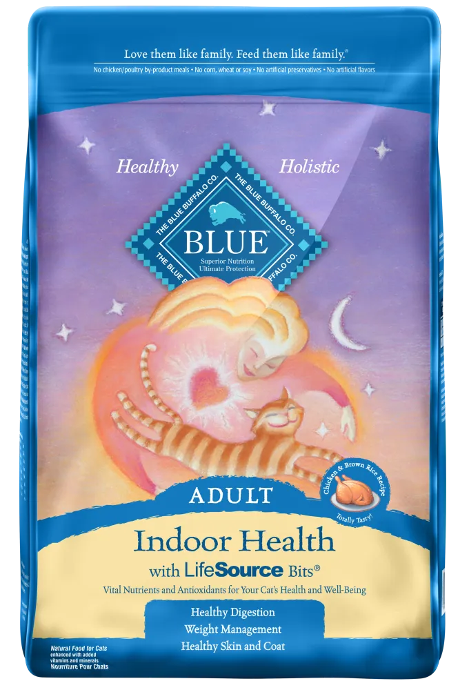 Blue Buffalo Tastefuls Indoor Adult Chicken & Brown Rice Dry Cat Food