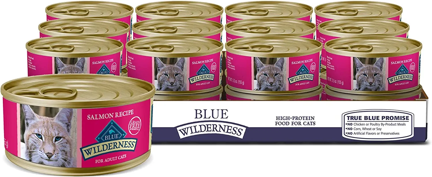 Blue Buffalo Wilderness Cat Salmon Recipe