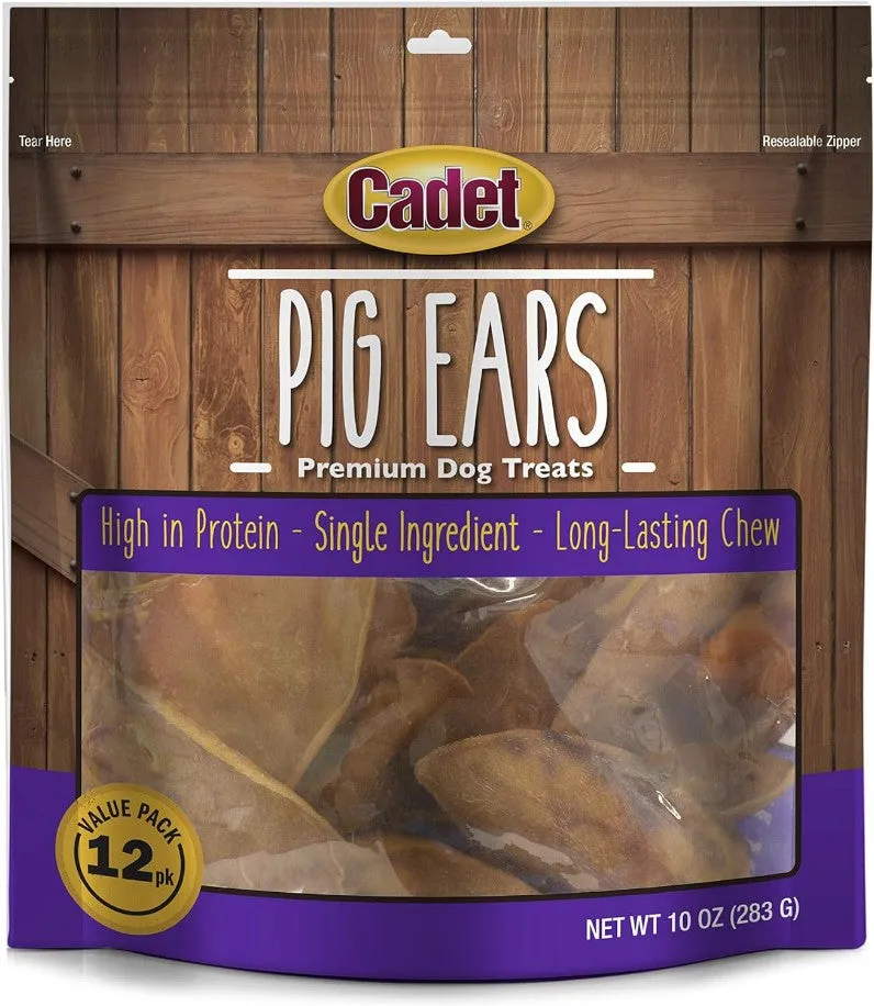 Cadet Premium Pig Ear Treats