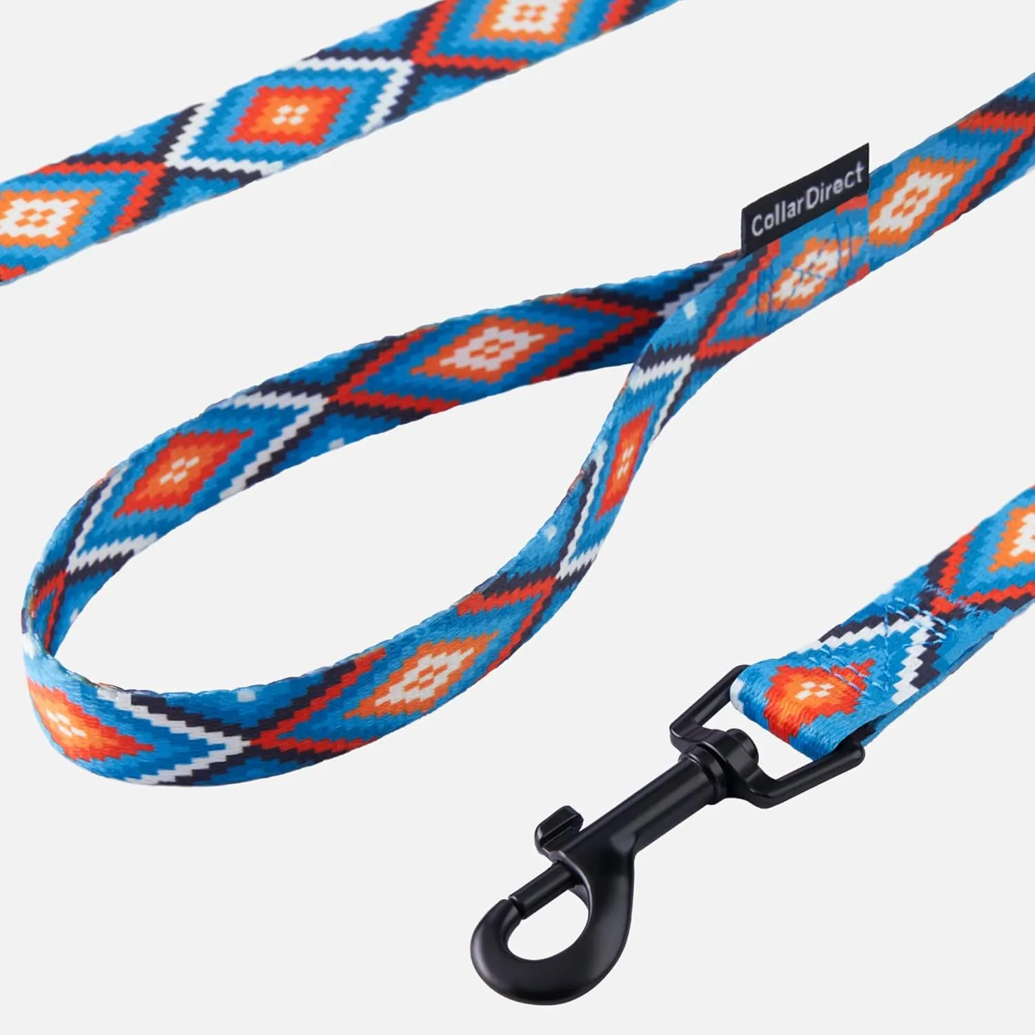CollarDirect Nylon Dog Leash 5ft Tribal Pattern Durable Walking Pet Leashes for Dogs Small Medium Large Puppy (Pattern 1, M, New)