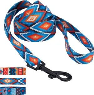 CollarDirect Nylon Dog Leash 5ft Tribal Pattern Durable Walking Pet Leashes for Dogs Small Medium Large Puppy (Pattern 1, M, New)