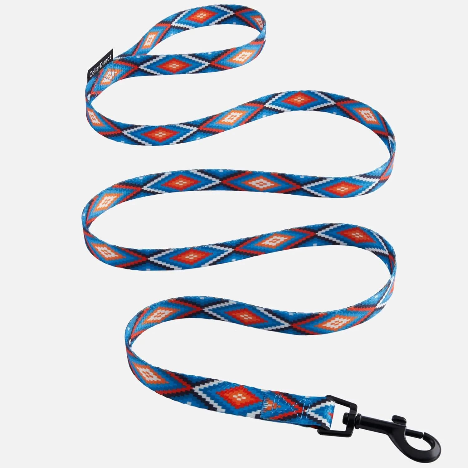 CollarDirect Nylon Dog Leash 5ft Tribal Pattern Durable Walking Pet Leashes for Dogs Small Medium Large Puppy (Pattern 1, M, New)