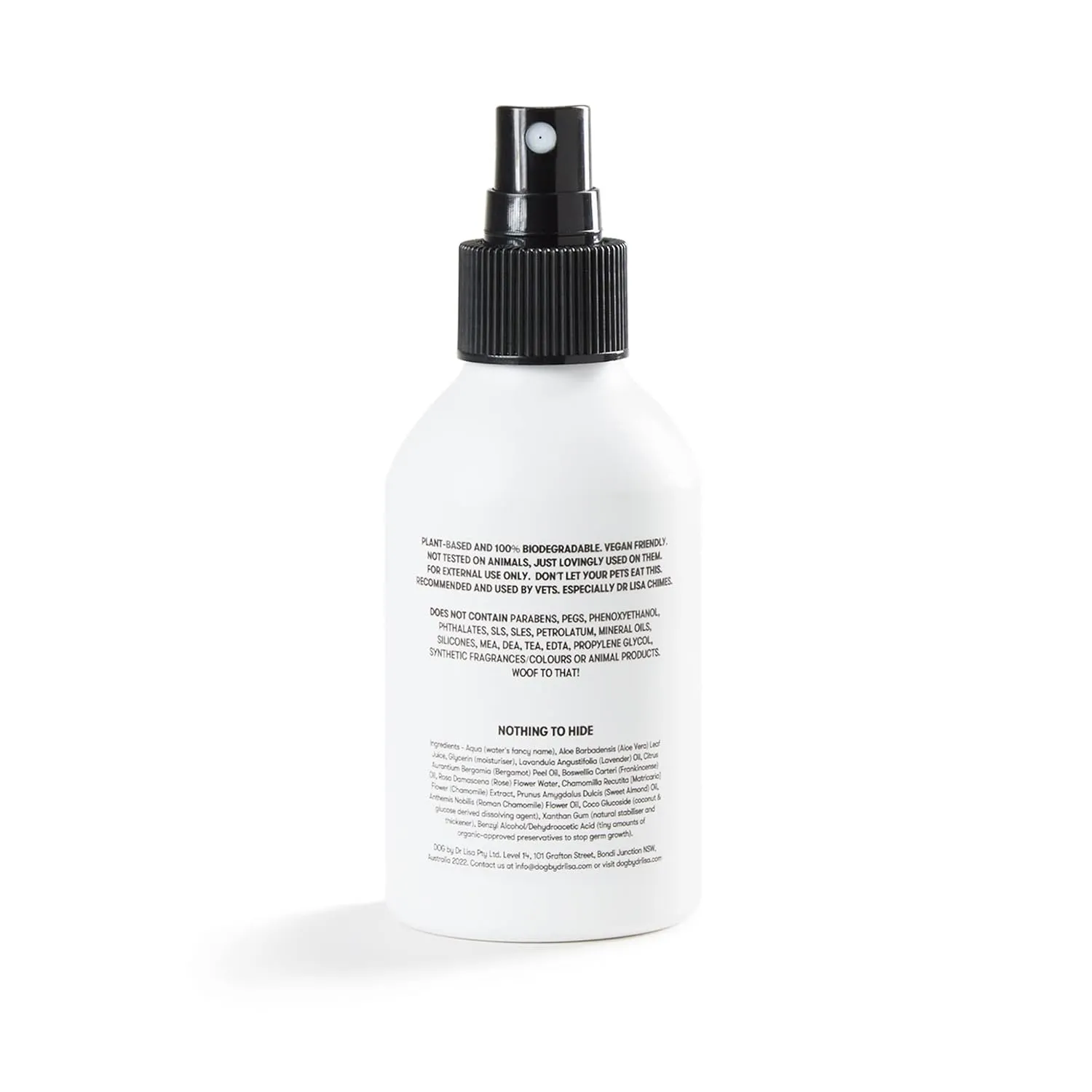 DOG by Dr Lisa - Calm Cologne - With Lavender, Bergamot, Frankincense & Chamomile - Natural Dog Perfume - Pet Deodorant Spray - Plant-Based Essential Oils - Vegan - 4.2oz