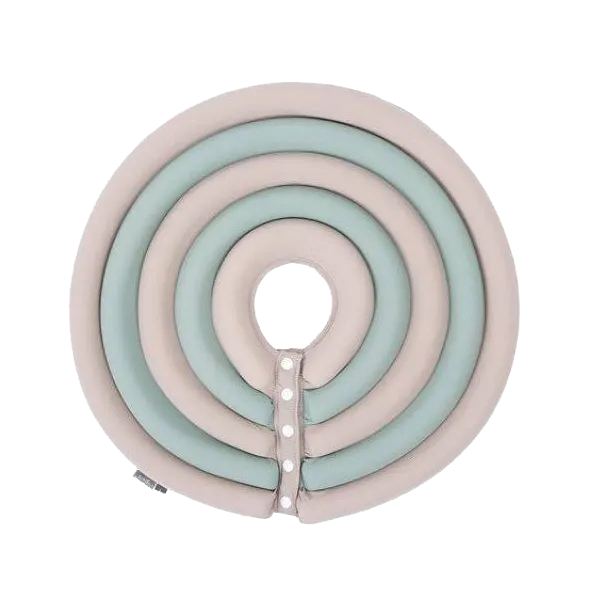 DogLemi Anti-Lick Pet Protector Collar Beige-Green XL