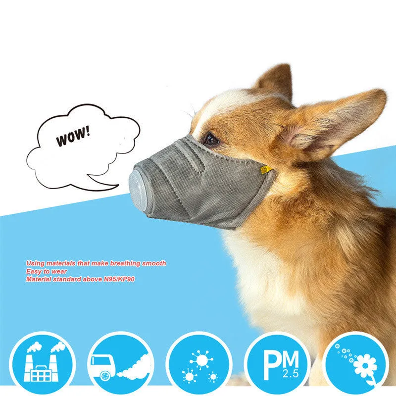 Dogs Anti-Fog Haze Masks