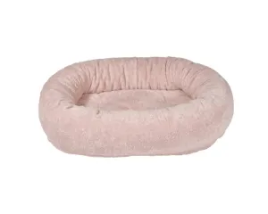 Donut Dog Bed: Pink Champagne