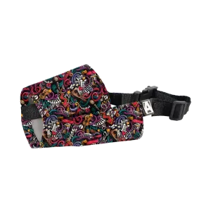 Extra Small Music Patterned Muzzle for Dogs by Artero