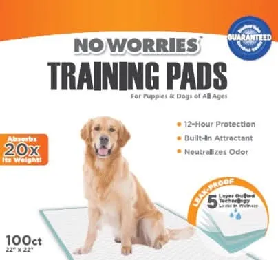 Four Paws No Worries 12-Hour Dog Training Pads