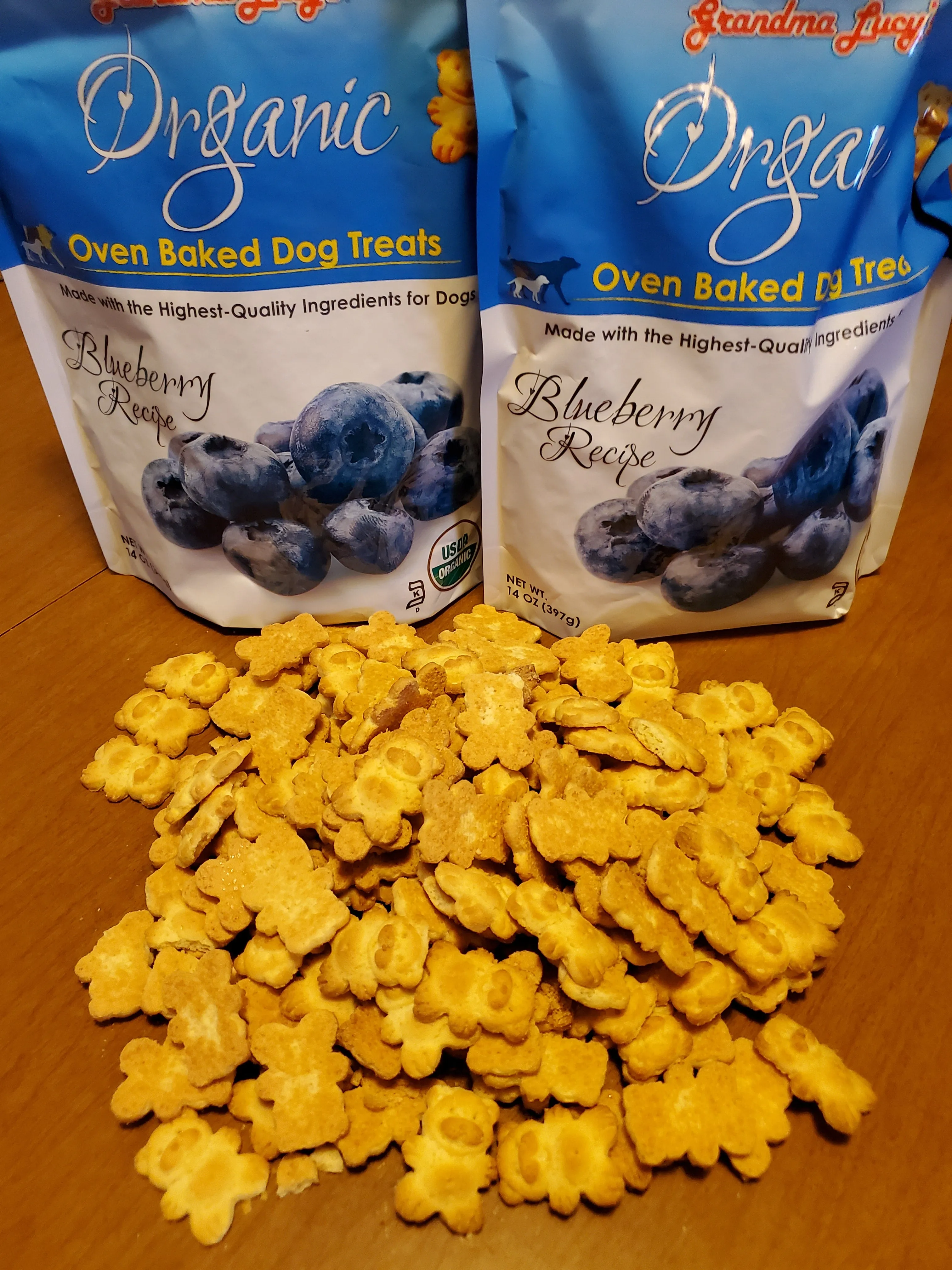 Grandma Lucy's ORGANIC Blueberry treats 14oz bag