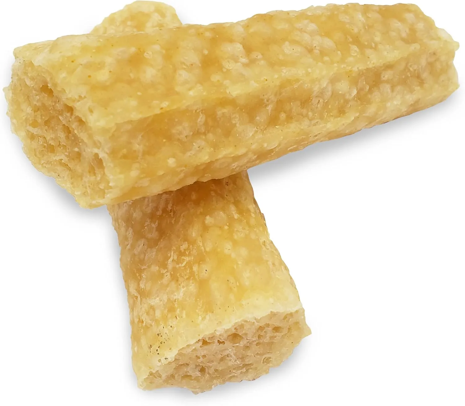 Himalayan Dog Chew Happy Teeth Yak Cheese Dog Chews Dental Chews, 100% Natural, Long Lasting, Gluten Free, Healthy & Safe Dog Treats for Oral Health, Lactose & Grain Free, Protein Rich, 2 Chews