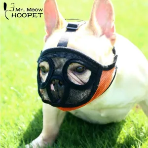 Hoopet Pet Small Dog French Bulldog Muzzle Dog Mouse Basket Breathable