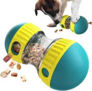 Interactive Dog Toys Adjustable Treat Dispensing Ball Dog Enrichment Toy for Small Large Dog to Keep Them Busy Stimulating IQ Training Puppy Slow Feeder for Bordom
