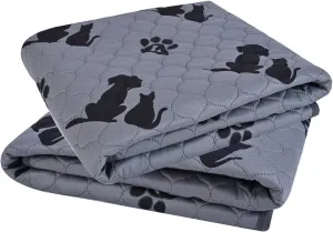 JUMEIHUI Washable Pee Pads for Dogs, Reusable Pee Pads for Dogs Non Slip,Pet Supplies Dog Pee Pads Extra Large,Playpen,Indoor 24X36Pack of 2