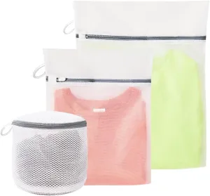Mesh Laundry Bags for Delicates,with Upgrade the hanging ring,mesh laundry bags for washing machine12 x 16 Inches  (1 Medium)
