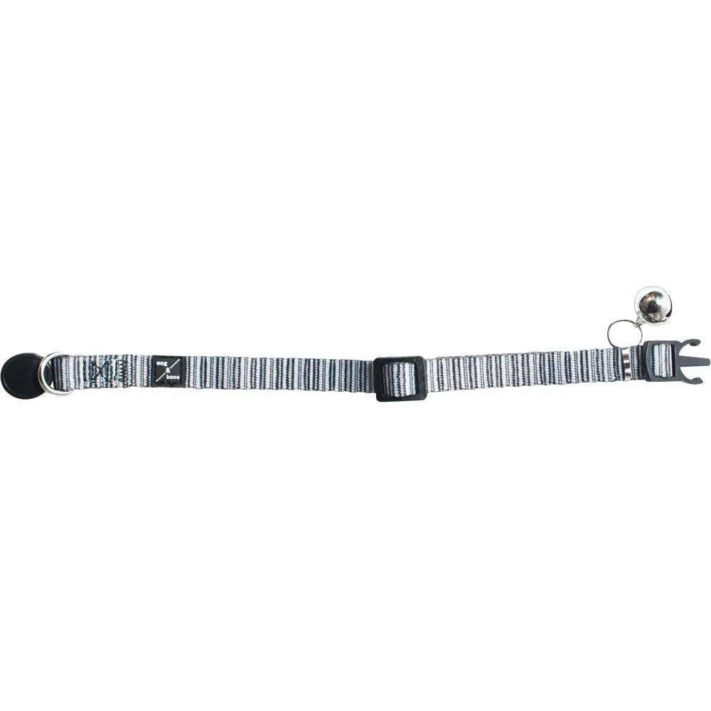 Mog & Bone Cat Collar - Oatmeal Stripe