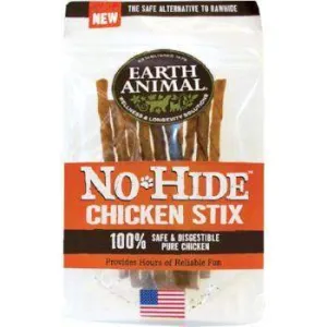 No Hide Chicken Chews Dog Treats, 10 Pack Stix