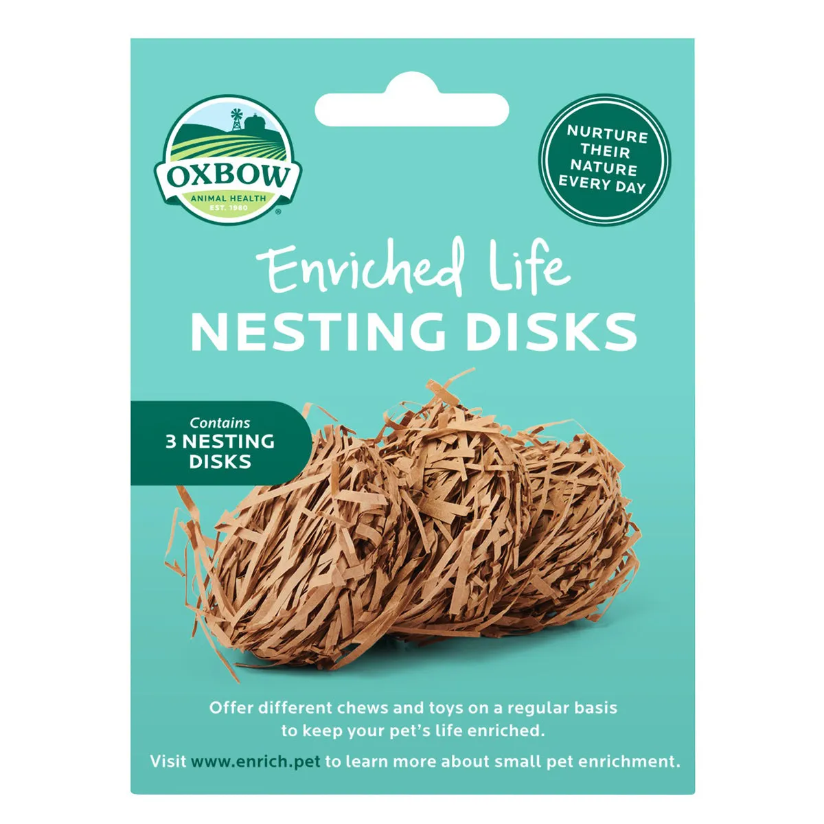 Oxbow Enriched Life Nesting Disks