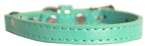 Premium Plain Cat Safety Collar Aqua Size 14