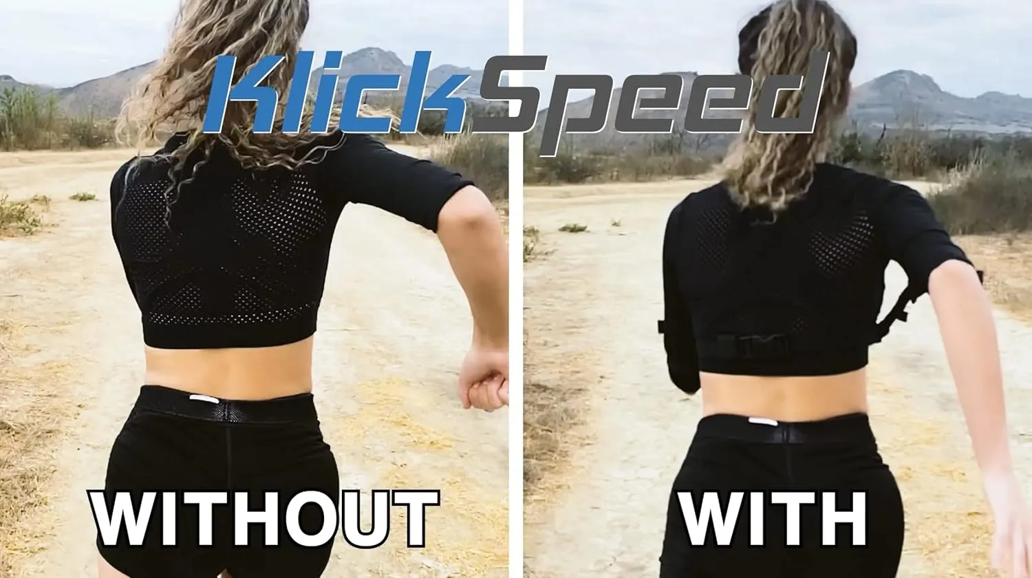 Running Workout Equipment  Arm Swing Training Aid with Clickers