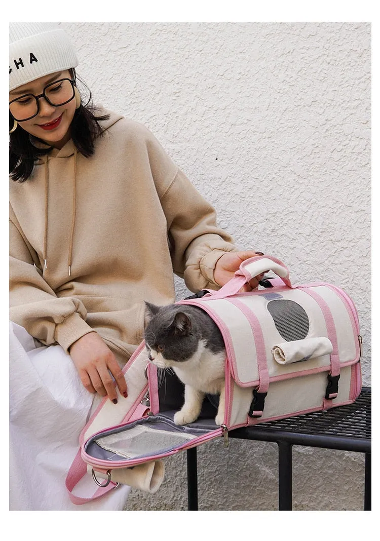 Satchet Cat Carrier Bags Breathable Pet Carriers