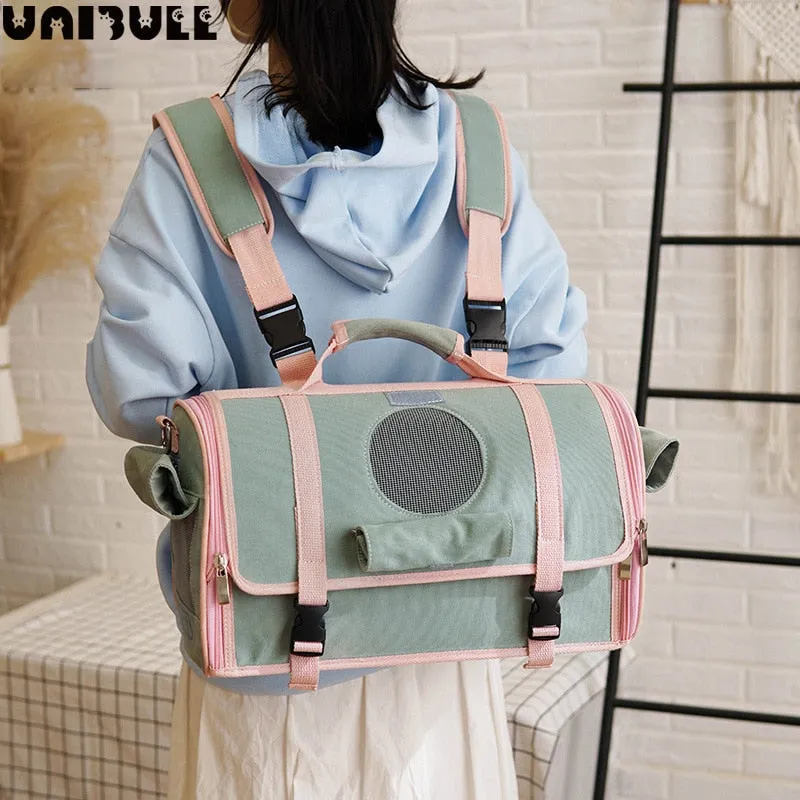 Satchet Cat Carrier Bags Breathable Pet Carriers