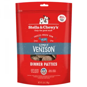 Stella & Chewy's Simply Venison Freeze-Dried Raw Patties Dog Food
