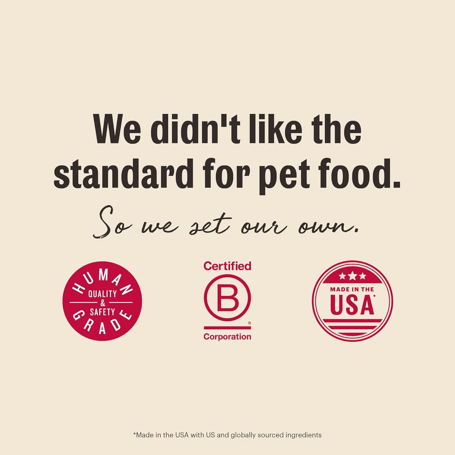 The Honest Kitchen Human Grade Dehydrated Grain Free Dog Food  Complete Meal or Dog Food Topper  Beef 4 lb (makes 16 lbs)