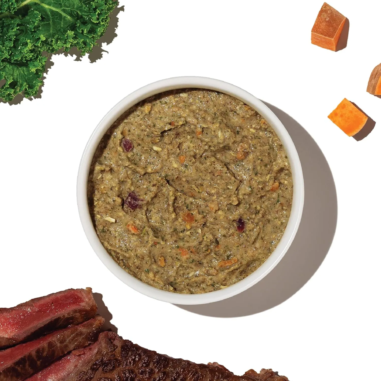 The Honest Kitchen Human Grade Dehydrated Grain Free Dog Food  Complete Meal or Dog Food Topper  Beef 4 lb (makes 16 lbs)