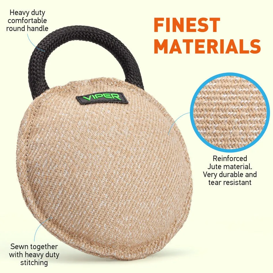 Viper Round Dog Bite Pillow