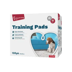 YOURS DROOLLY Toilet Training Pads for Dogs and Puppies 100 Pack